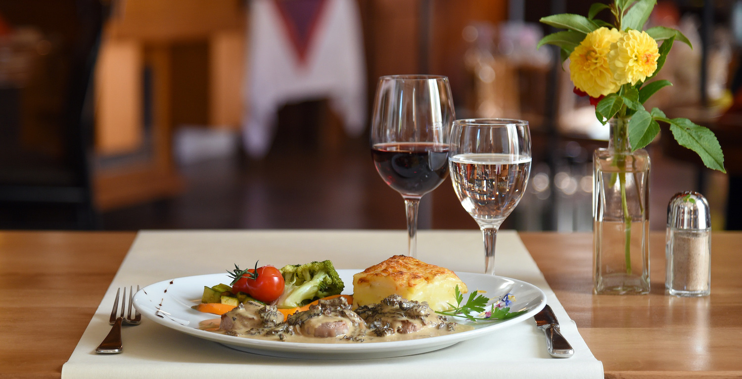 Restaurant de l'Aigle in Couvet, Val-de-Travers