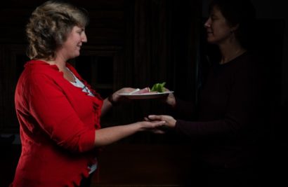 Repas dans le noir au Café des Mines